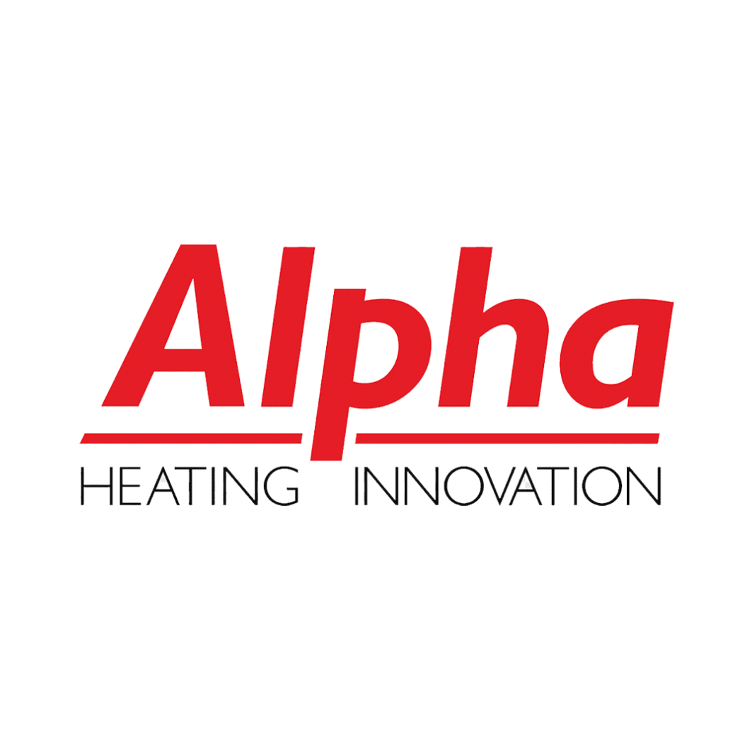 Image showing that Alpha logo on a white background