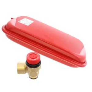 Image showing Baxi 8L Expansion Vessel with a brand new PRV