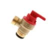Image showing that vaillant ecotec plus Pressure Relief Valve replacement on a white background