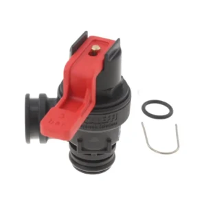 Image showing that Worcester Boiler Pressure Relief Valve 87161064310 on a white background