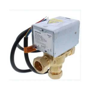 Image showing that Honeywell 3 Port Mid Position Valve 22mm V4073A1039/U